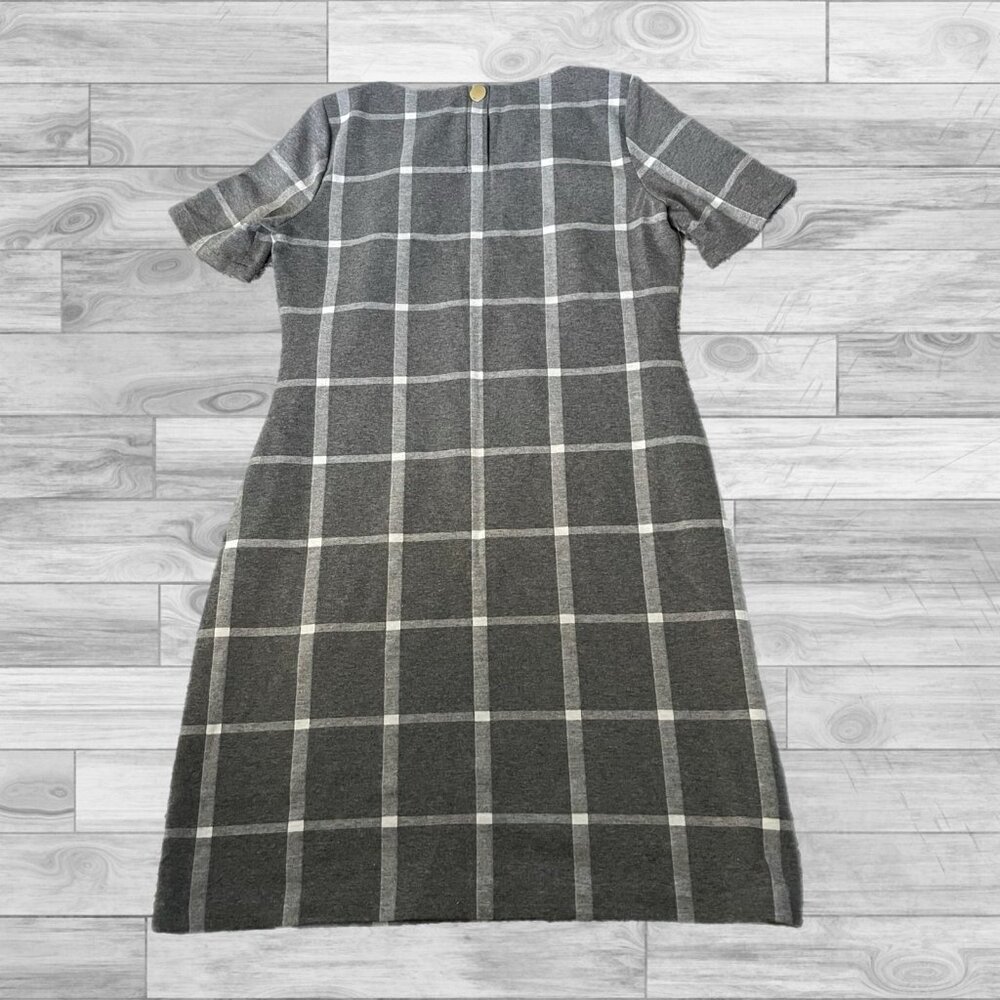 Tommy Hilfiger grey plaid dress size 10 - Picture 2 of 4